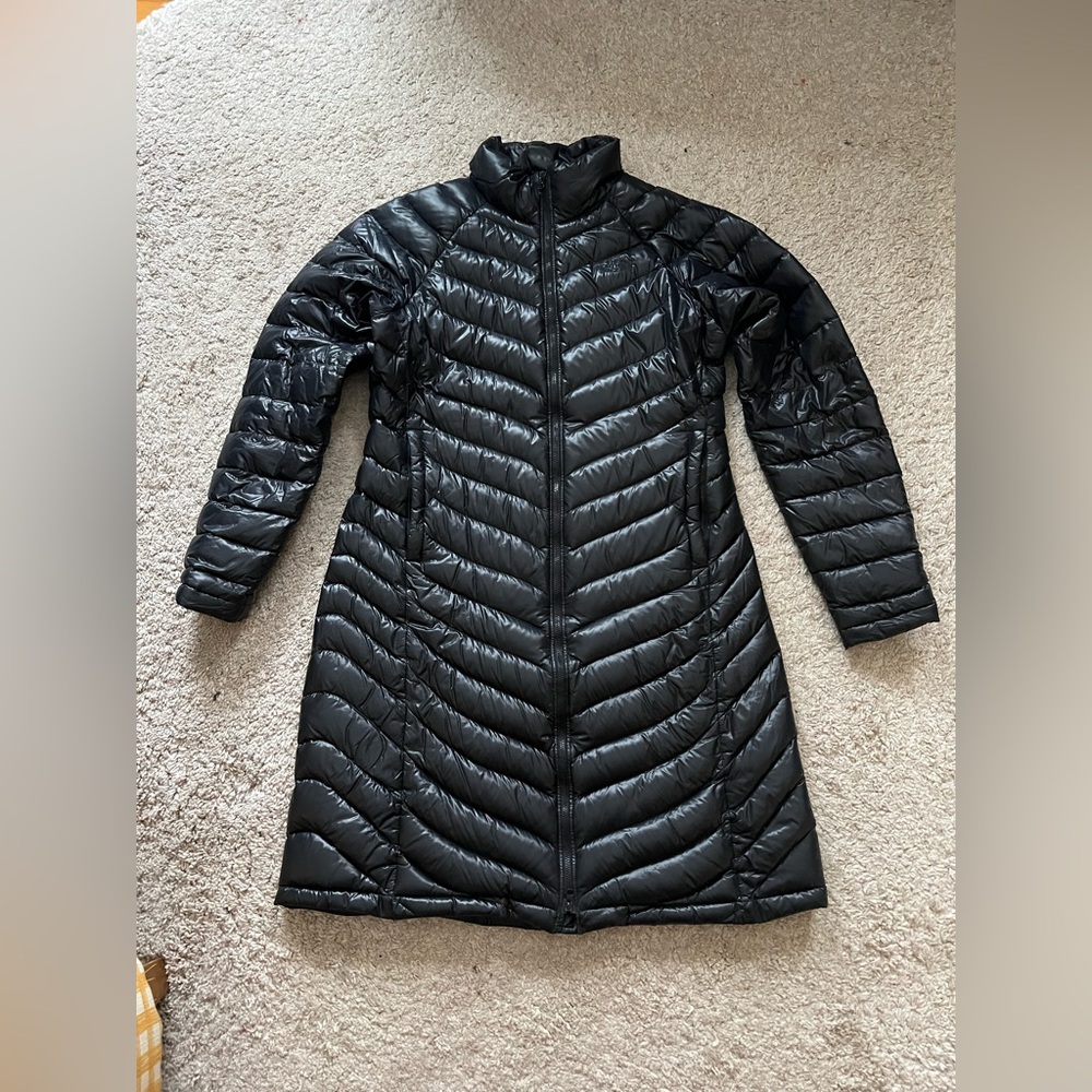 North Face Down Coat—large, black